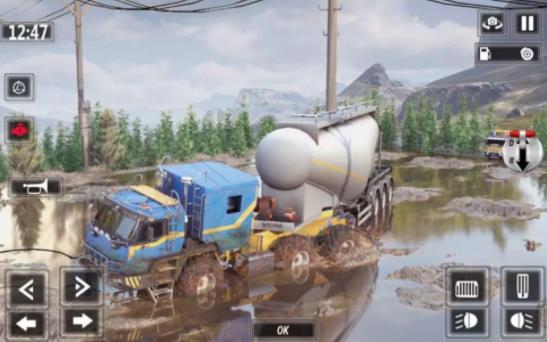 泥浆卡车越野驾驶游戏图片
