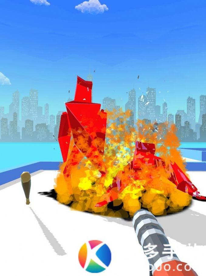 烧毁3D纸人游戏图片