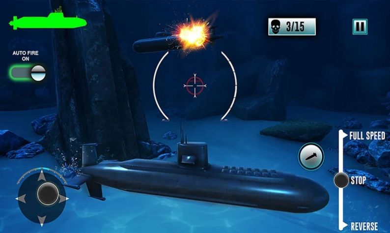 潜艇战区第二次世界大战游戏图片