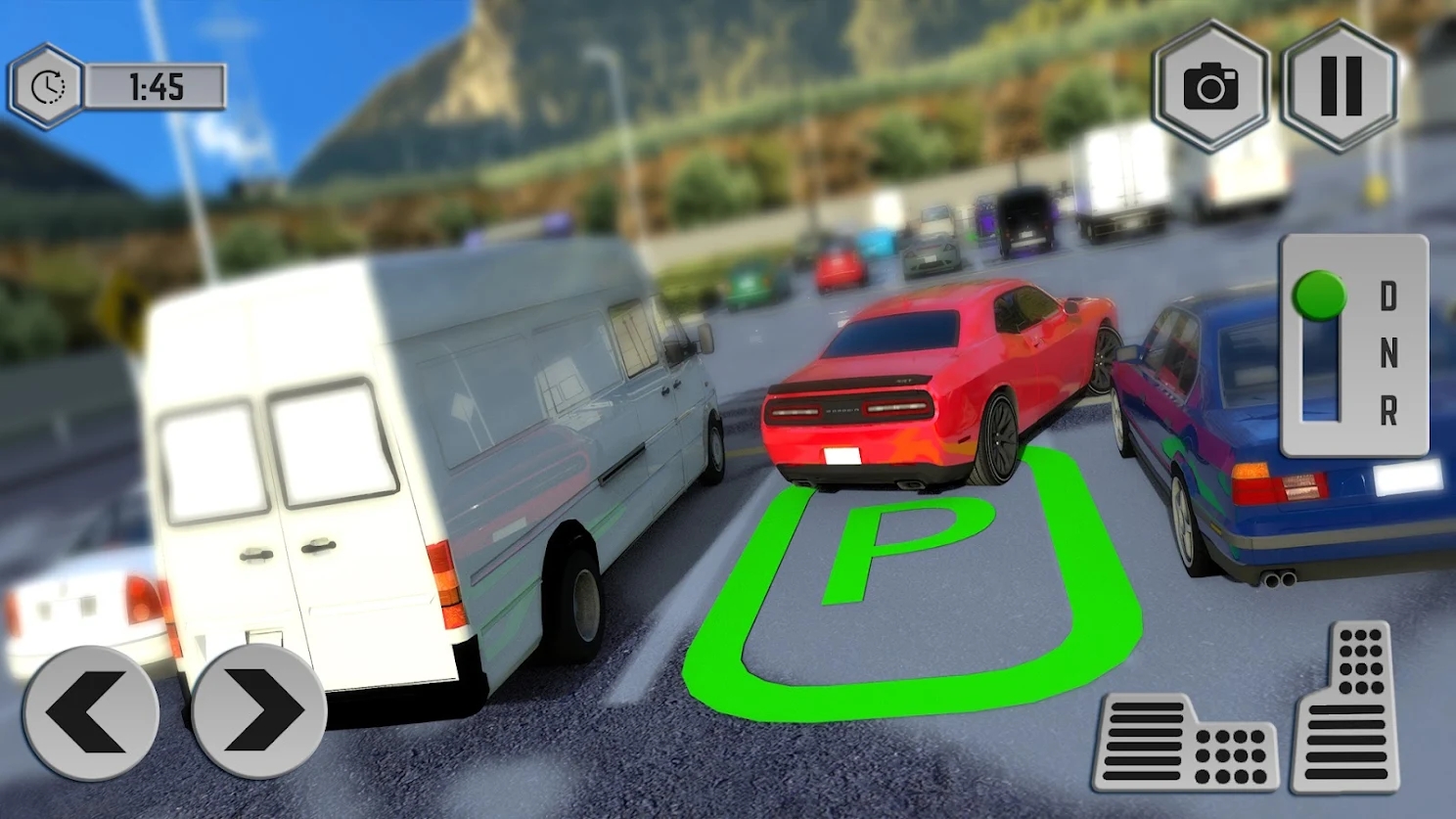 真正的停车场学校司机游戏图片
