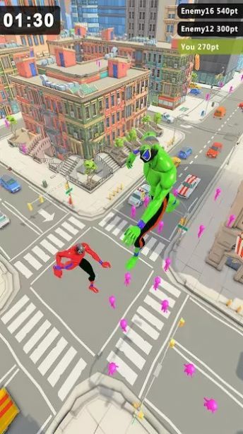 传奇绳索英雄拥挤现代城市游戏图片