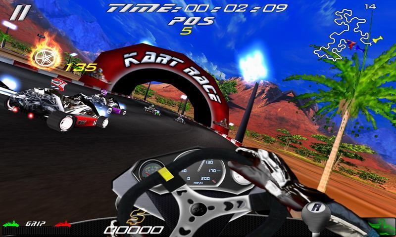 极限卡丁车3d游戏图片