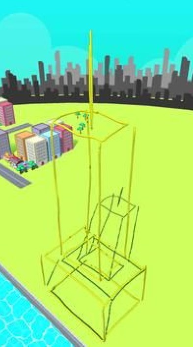 绘制城市3D图片