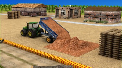 3D农业小麦拖拉机模拟器_图2
