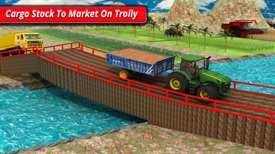 3D农业小麦拖拉机模拟器_图1