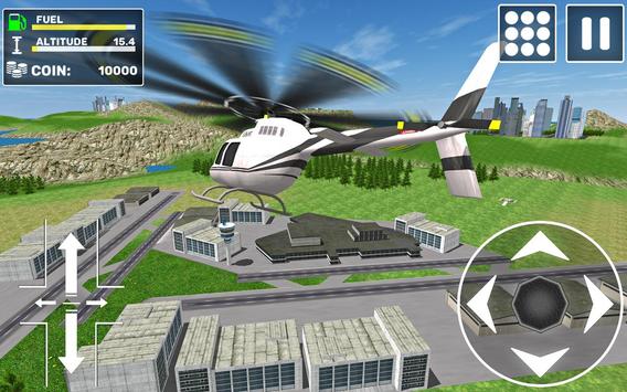 直升机飞行模拟器3D图片
