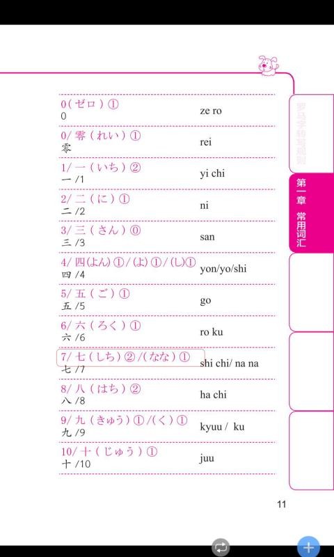 超好记日语单词书图片