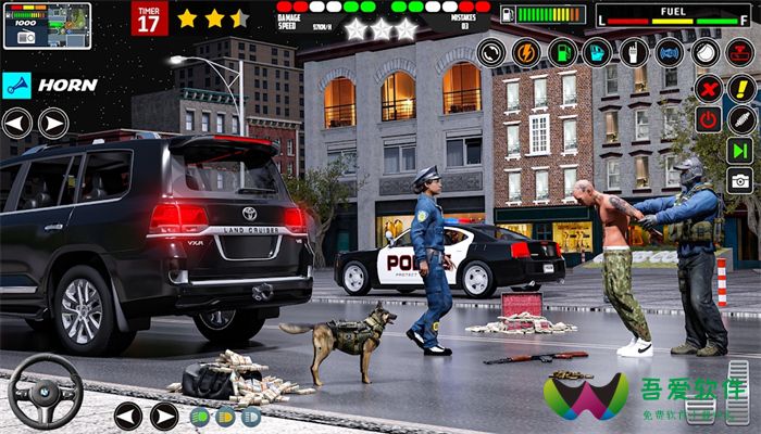 警车追逐3D模拟_图1