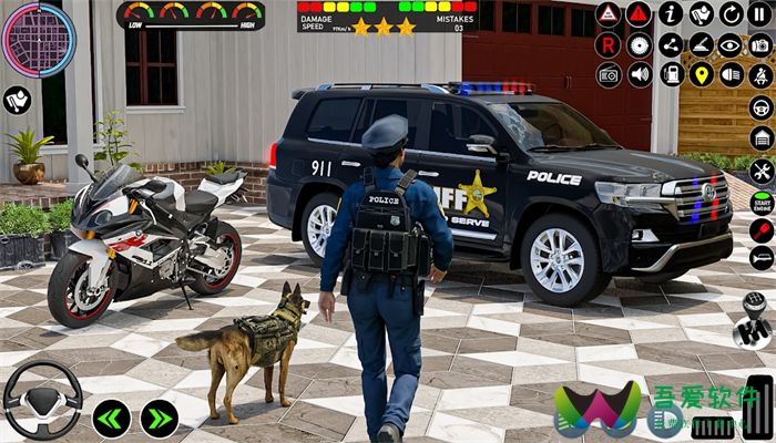 警车追逐3D模拟_图3